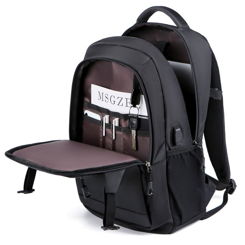 Mochilas USB New Laptop Computer Bag Travel Backpack - Image 2