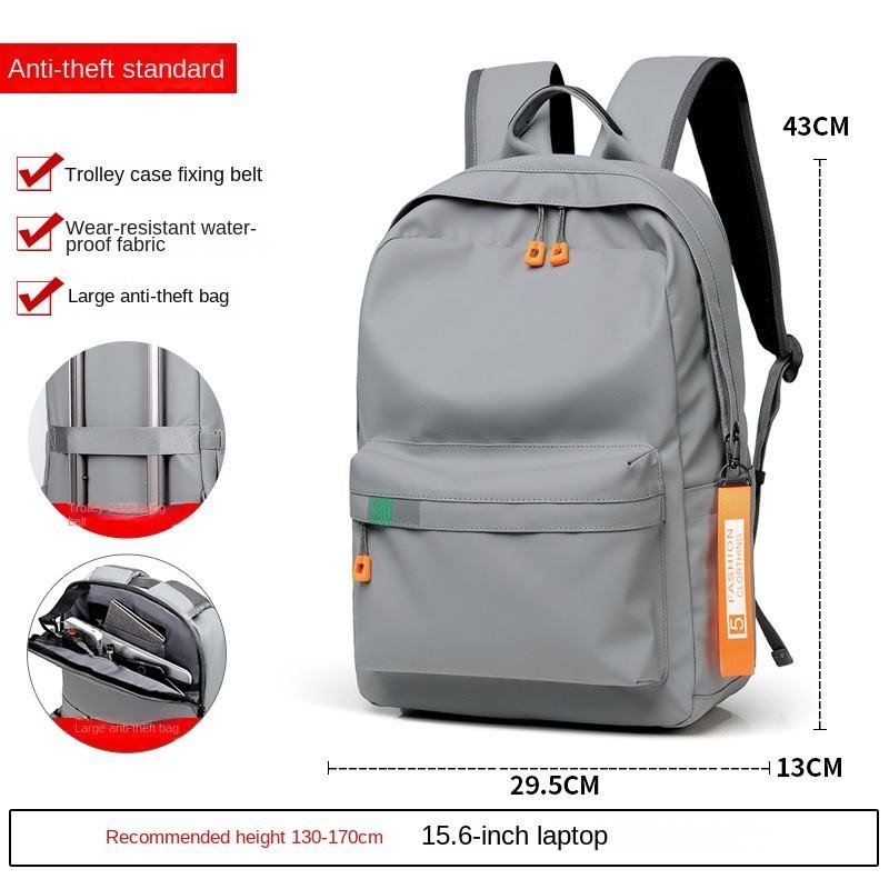 Trendy Water-Repellent Schoolbag - Image 2