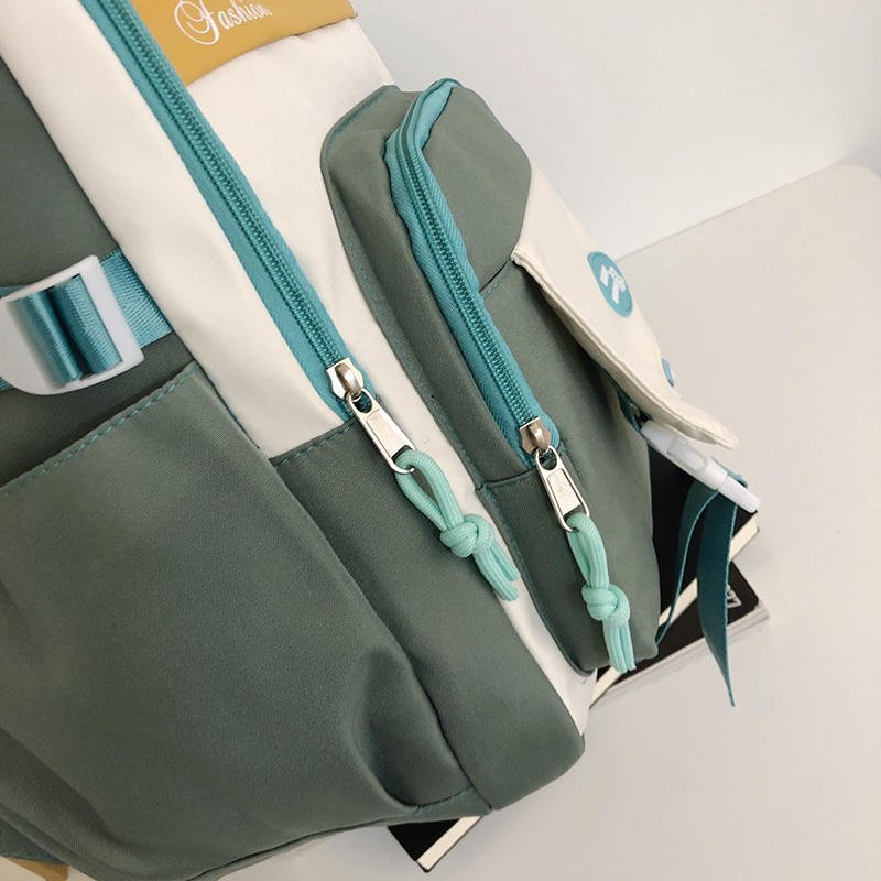 Wholesale Large Capacity Nylon School Backpack - Image 4