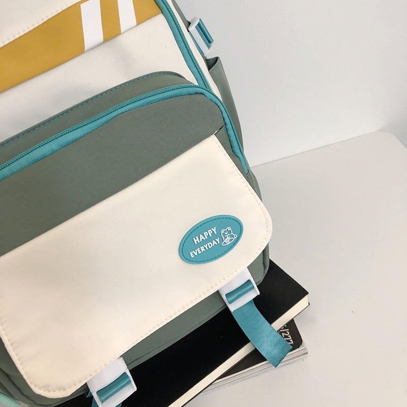 Wholesale Large Capacity Nylon School Backpack - Image 2